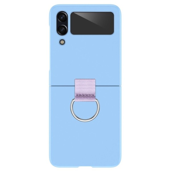 „Ring“ plastikinis dėklas - šviesiai mėlynas (Galaxy Z Flip4)