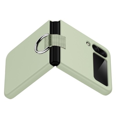 Samsung Galaxy Z Flip4 (F721) „Ring“ plastikinis žalias dėklas - nugarėlė | Priedai.lt