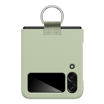 Samsung Galaxy Z Flip4 (F721) „Ring“ plastikinis žalias dėklas - nugarėlė | Priedai.lt