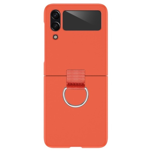 „Ring“ plastikinis dėklas - oranžinis (Galaxy Z Flip4)