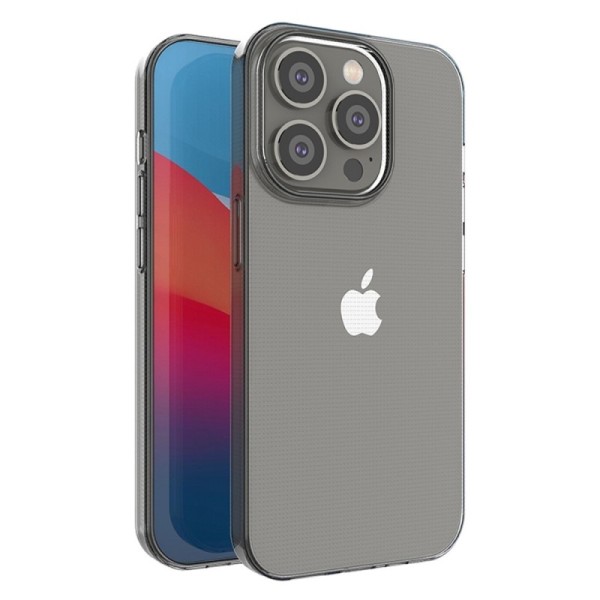 Kieto silikono (TPU) dėklas - skaidrus (iPhone 14 Pro)