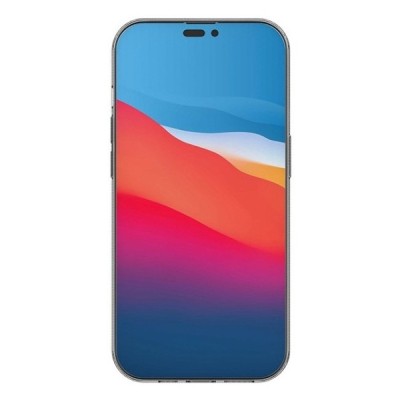 Apple iPhone 14 Pro kieto silikono TPU skaidrus dėklas - nugarėlė | Priedai.lt