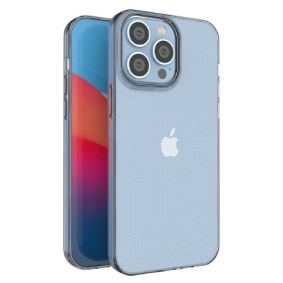 Apple iPhone 14 Pro Max kieto silikono TPU skaidrus dėklas - nugarėlė | Priedai.lt