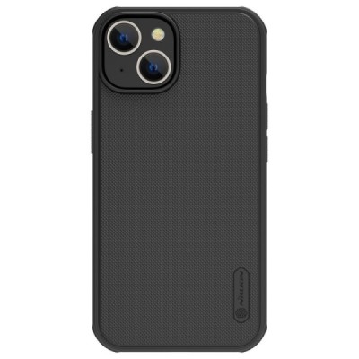 Apple iPhone 14 „Nillkin“ Frosted Shield Pro juodas dėklas - nugarėlė | Priedai.lt