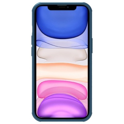 Apple iPhone 14 „Nillkin“ Frosted Shield Pro mėlynas dėklas - nugarėlė | Priedai.lt