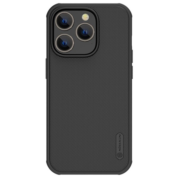 „Nillkin“ Frosted Shield Pro dėklas - juodas (iPhone 14 Pro Max)