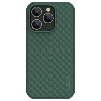 Apple iPhone 14 Pro Max „Nillkin“ Frosted Shield Pro žalias dėklas - nugarėlė | Priedai.lt