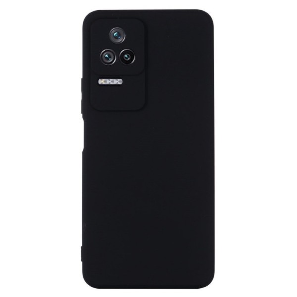 „Shell“ kieto silikono (TPU) dėklas - juodas (Poco F4)