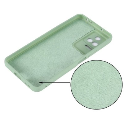 Xiaomi Poco F4 5G Shell kieto silikono TPU žalias dėklas - nugarėlė | Priedai.lt