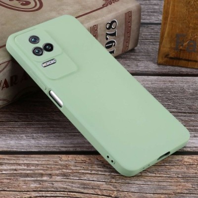 Xiaomi Poco F4 5G Shell kieto silikono TPU žalias dėklas - nugarėlė | Priedai.lt