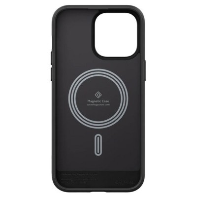 „Caseology“ Parallax Mag Apple iPhone 14 Pro juodas kieto silikono dėklas | Priedai.lt