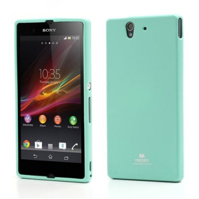 Sony Xperia Z Mercury mėtinis kieto silikono tpu dėklas - nugarėlė / Priedai.lt