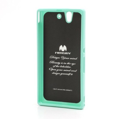 Sony Xperia Z Mercury mėtinis kieto silikono tpu dėklas - nugarėlė / Priedai.lt
