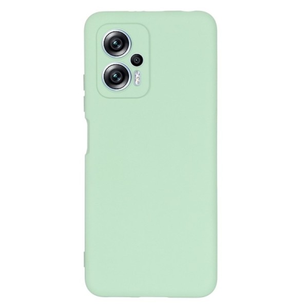 „Shell“ kieto silikono (TPU) dėklas - žalias (Poco X4 GT / Redmi Note 11T Pro / Redmi Note 11T Pro+)