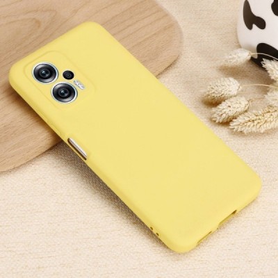 Xiaomi Poco X4 GT (Redmi Note 11T Pro, Redmi Note 11T Pro+) Shell kieto silikono TPU geltonas dėklas - nugarėlė | Priedai.lt