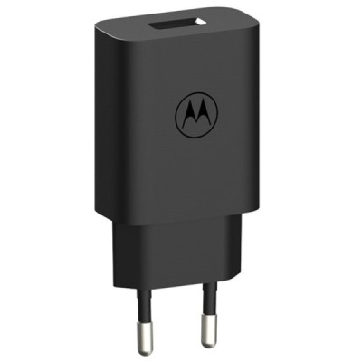 „Motorola“ Turbo Power 20W kelioninis (sieninis, buitinis) įkroviklis (MC-202, Europa) - juodas | Priedai.lt