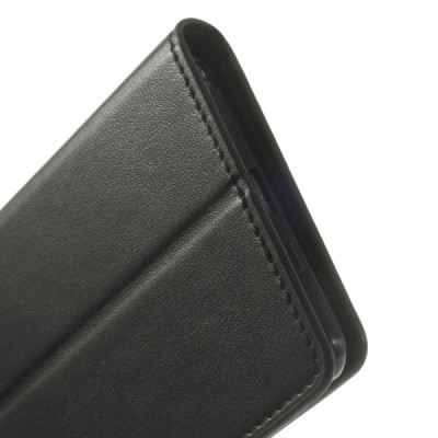 Mercury Sonata atverčiamas Sony Xperia Z2 juodas odinis dėklas - piniginė / Priedai.lt