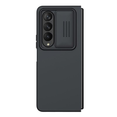Samsung Galaxy Z Fold4 5G (F936B) „Nillkin“ CamShield Silky juodas dėklas, nugarėlė su kameros apsauga | Priedai.lt