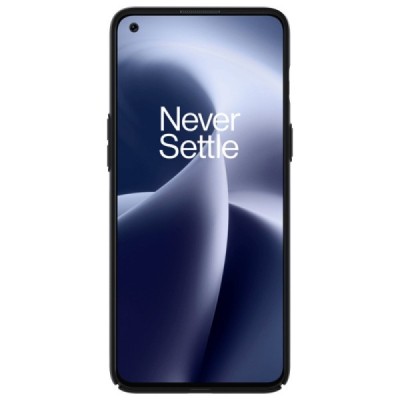 Nillkin Frosted Shield OnePlus Nord 2T 5G juodas plastikinis dėklas | Priedai.lt