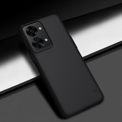 Nillkin Frosted Shield OnePlus Nord 2T 5G juodas plastikinis dėklas | Priedai.lt