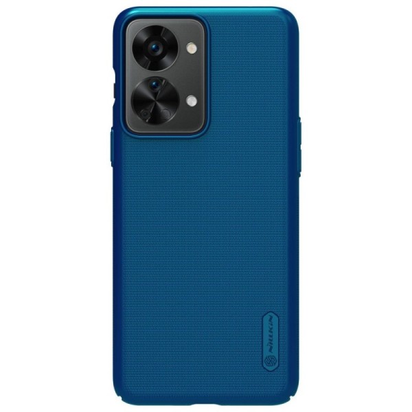 „Nillkin“ Frosted Shield dėklas - mėlynas (OnePlus Nord 2T 5G)