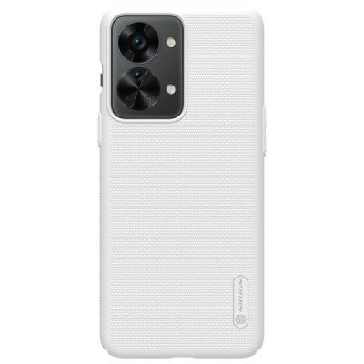 Nillkin Frosted Shield OnePlus Nord 2T 5G baltas plastikinis dėklas | Priedai.lt