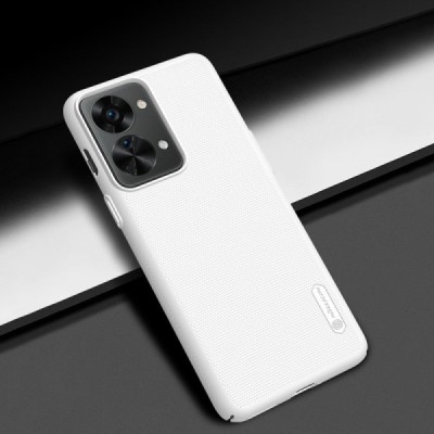 Nillkin Frosted Shield OnePlus Nord 2T 5G baltas plastikinis dėklas | Priedai.lt
