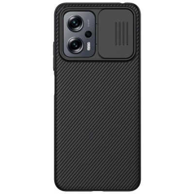 Xiaomi Poco X4 GT (Redmi Note 11T Pro, Redmi Note 11T Pro+) „Nillkin“ CamShield juodas dėklas, nugarėlė su kameros apsauga | Pri