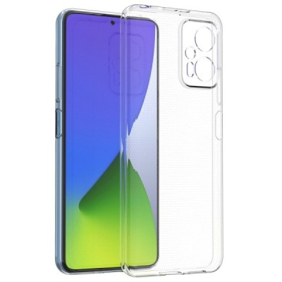 Xiaomi Poco X4 GT (Redmi Note 11T Pro, Redmi Note 11T Pro+) kieto silikono TPU skaidrus dėklas - nugarėlė | Priedai.lt