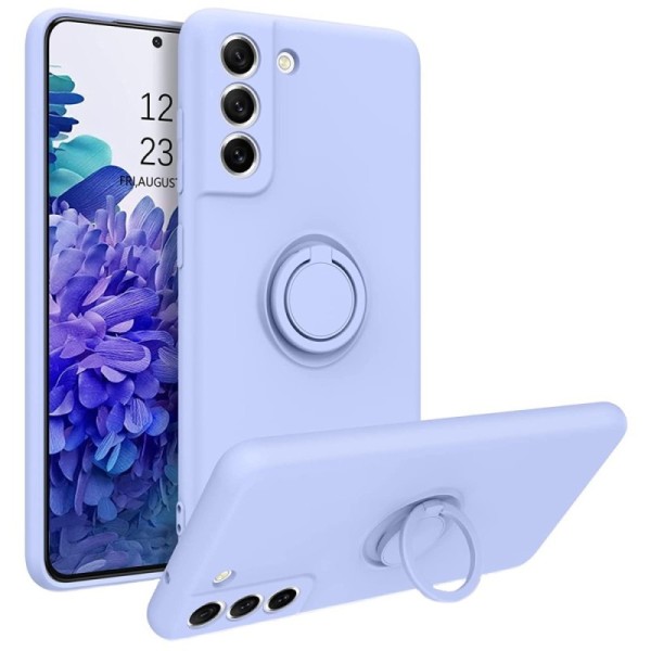 „Ring“ Kickstand (TPU) dėklas - violetinis (Galaxy S21 FE 5G)