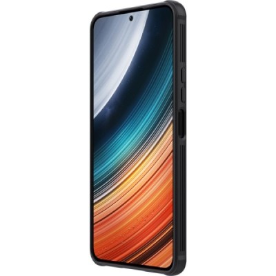 Xiaomi Poco F4 5G „Nillkin“ CamShield juodas dėklas, nugarėlė su kameros apsauga | Priedai.lt
