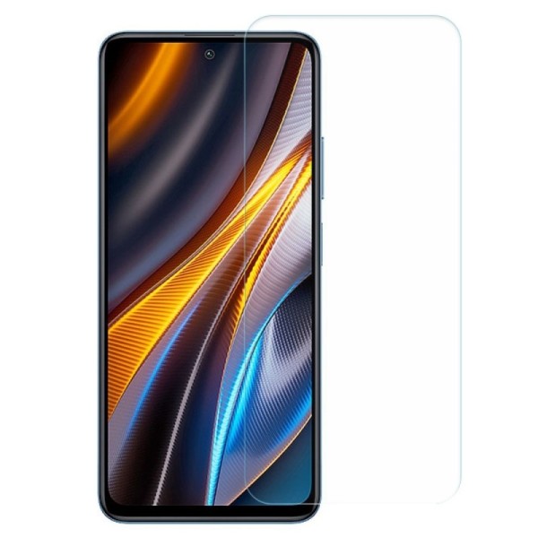 „Calans“ Tempered Glass (nepilno dengimo) apsauginis ekrano stiklas 0.3 mm - skaidrus (Poco X4 GT / Redmi Note 11T Pro / Redmi