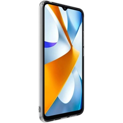 Xiaomi Poco C40 „Imak“ kieto silikono TPU skaidrus dėklas - nugarėlė | Priedai.lt