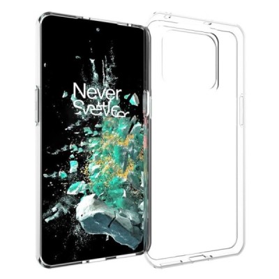 OnePlus 10T kieto silikono TPU skaidrus dėklas - nugarėlė | Priedai.lt