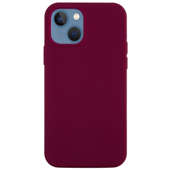 „Shell“ kieto silikono (TPU) dėklas - bordo (iPhone 14)