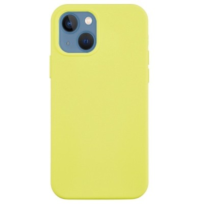 Apple iPhone 14 Shell kieto silikono TPU geltonas dėklas - nugarėlė | Priedai.lt