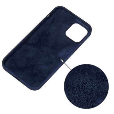 Apple iPhone 14 Plus Shell kieto silikono TPU tamsiai mėlynas dėklas - nugarėlė | Priedai.lt