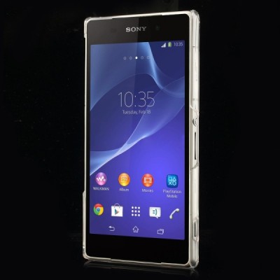 Sony Xperia Z2 plastikinis skaidrus (permatomas) dėklas - nugarėlė / Priedai.lt