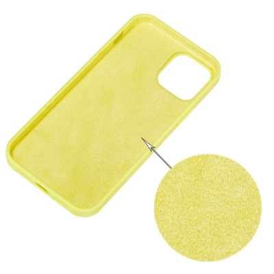 Apple iPhone 14 Plus Shell kieto silikono TPU geltonas dėklas - nugarėlė | Priedai.lt