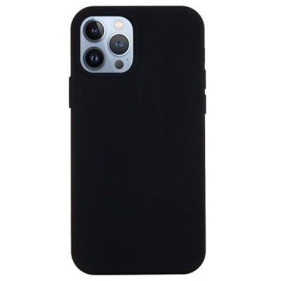 Apple iPhone 14 Pro Shell kieto silikono TPU juodas dėklas - nugarėlė | Priedai.lt
