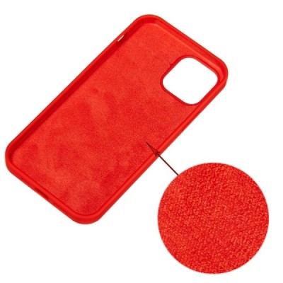 Apple iPhone 14 Pro Shell kieto silikono TPU raudonas dėklas - nugarėlė | Priedai.lt