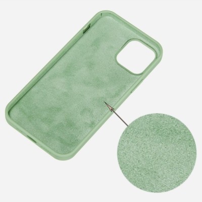 Apple iPhone 14 Pro Shell kieto silikono TPU šviesiai žalias dėklas - nugarėlė | Priedai.lt