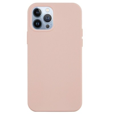 Apple iPhone 14 Pro Max Shell kieto silikono TPU šviesiai rožinis dėklas - nugarėlė | Priedai.lt