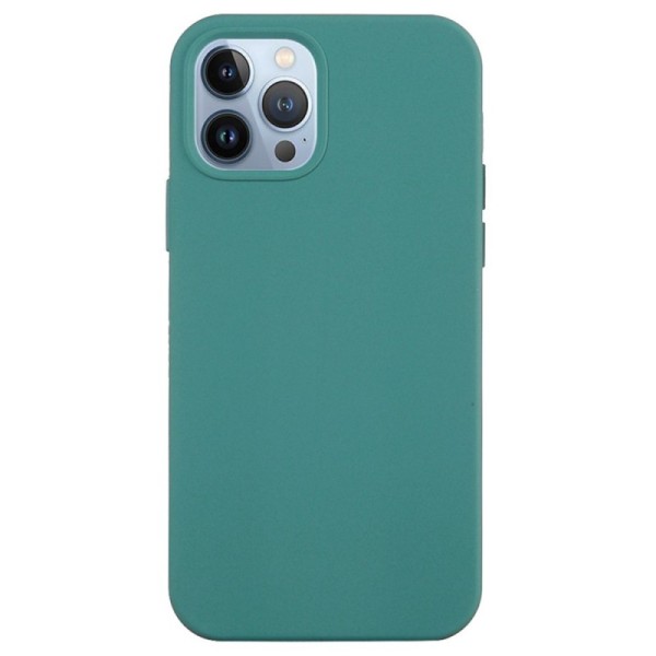 „Shell“ kieto silikono (TPU) dėklas - tamsiai žalias (iPhone 14 Pro Max)
