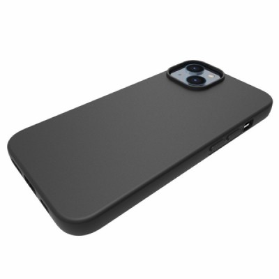 Apple iPhone 14 kieto silikono TPU juodas dėklas - nugarėlė | Priedai.lt
