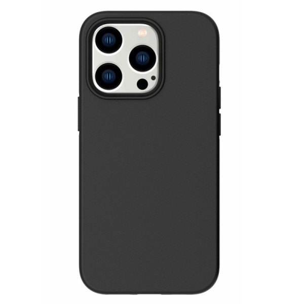 Kieto silikono (TPU) dėklas - juodas (iPhone 14 Pro)