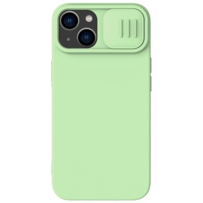 Apple iPhone 14 Plus „Nillkin“ CamShield MagSafe žalias dėklas, nugarėlė su kameros apsauga | Priedai.lt