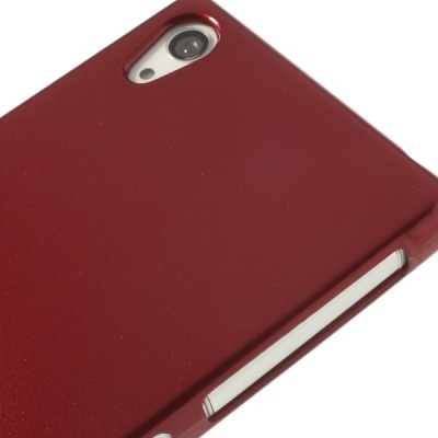 Mercury TPU kieto silikono raudonas Sony Xperia Z2 dėklas - nugarėlė / Priedai.lt