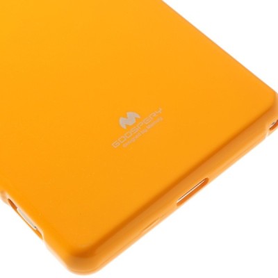 Mercury TPU kieto silikono geltonas Sony Xperia Z2 dėklas - nugarėlė / Priedai.lt