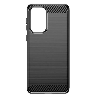 Samsung Galaxy A33 5G (SM-A336E) Carbon kieto silikono TPU juodas dėklas - nugarėlė | Priedai.lt